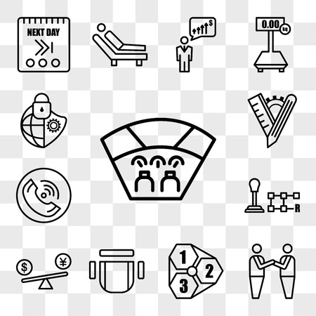 Set Of Transparent Editable Icons Such As Cockpit, Brotherhood 450x450 Set Of Transparent Editable Icons Such As Cockpit, Brotherhood