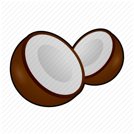 512x512 Coco, Coconut, Cooking, Food, Fruit, Kokosnuss, Tropical Icon