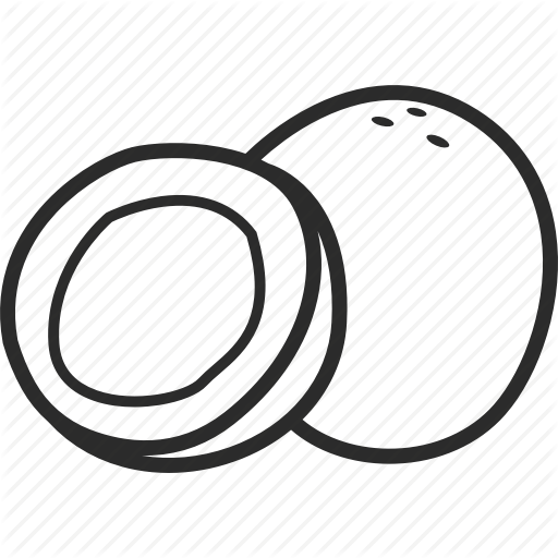 512x512 Coconut, Coconut Oil, Food, Fruit Icon