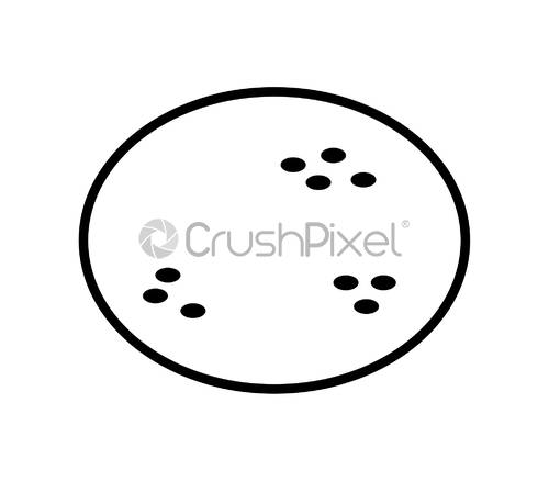 500x438 Coconut Icon, Stock Vector Crushpixel