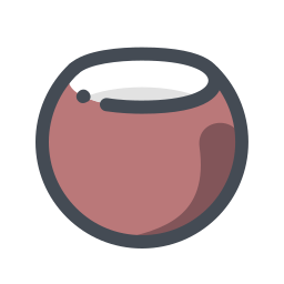 256x256 Coconut Icon