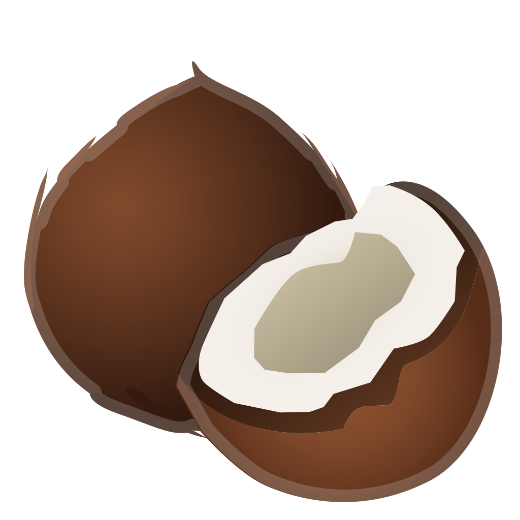 1024x1024 Coconut Icon Noto Emoji Food Drink Iconset Google