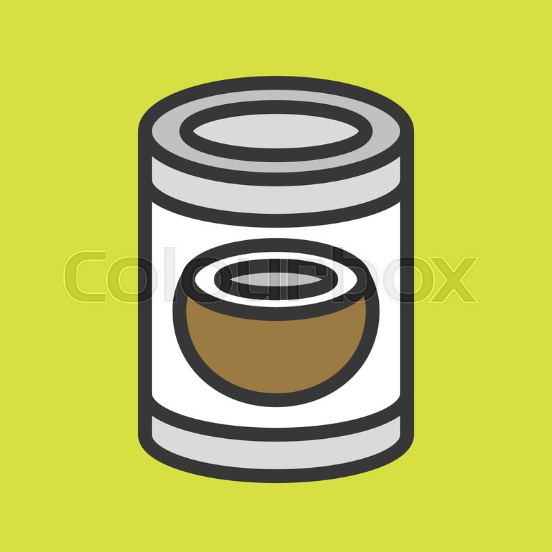 800x800 Cute Coconut Milk Or Coconut Oil In Stock Vector Colourbox
