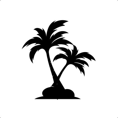 490x490 Palm Coconut Tree Logo Icon