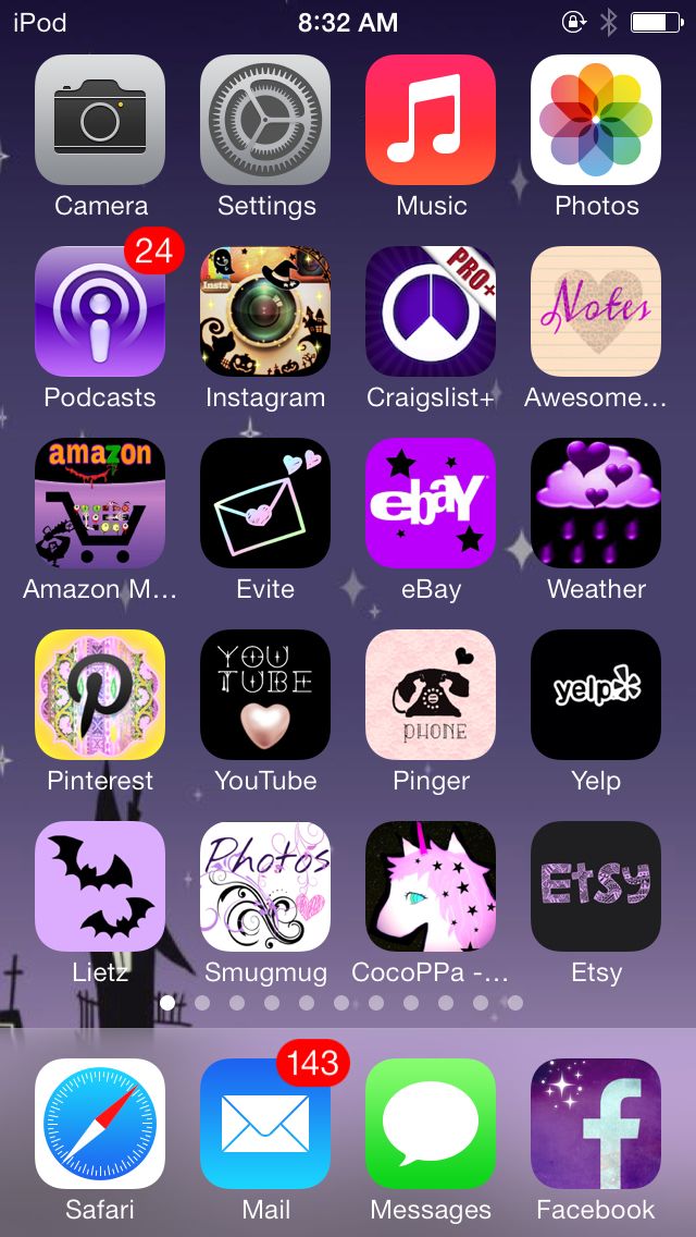 640x1136 Halloween Themed App Icons Cocoppa App Hallows In Iphone
