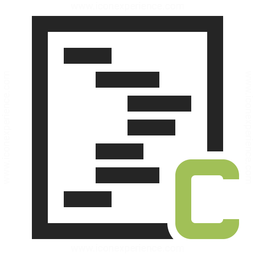 512x512 Code C Icon Iconexperience