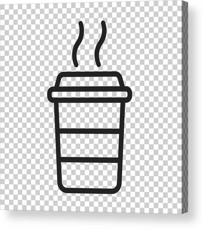664x750 Coffee Cup Icon Vector Illustration On Isolated Transparent