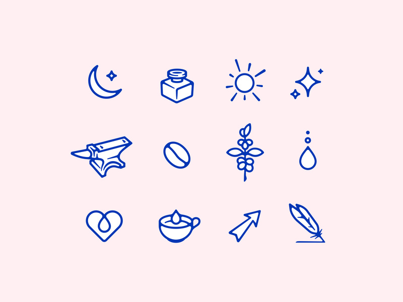 800x600 Coffee Icon Set