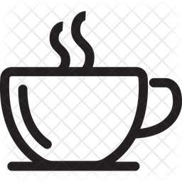 256x256 Coffee Icon Of Line Style