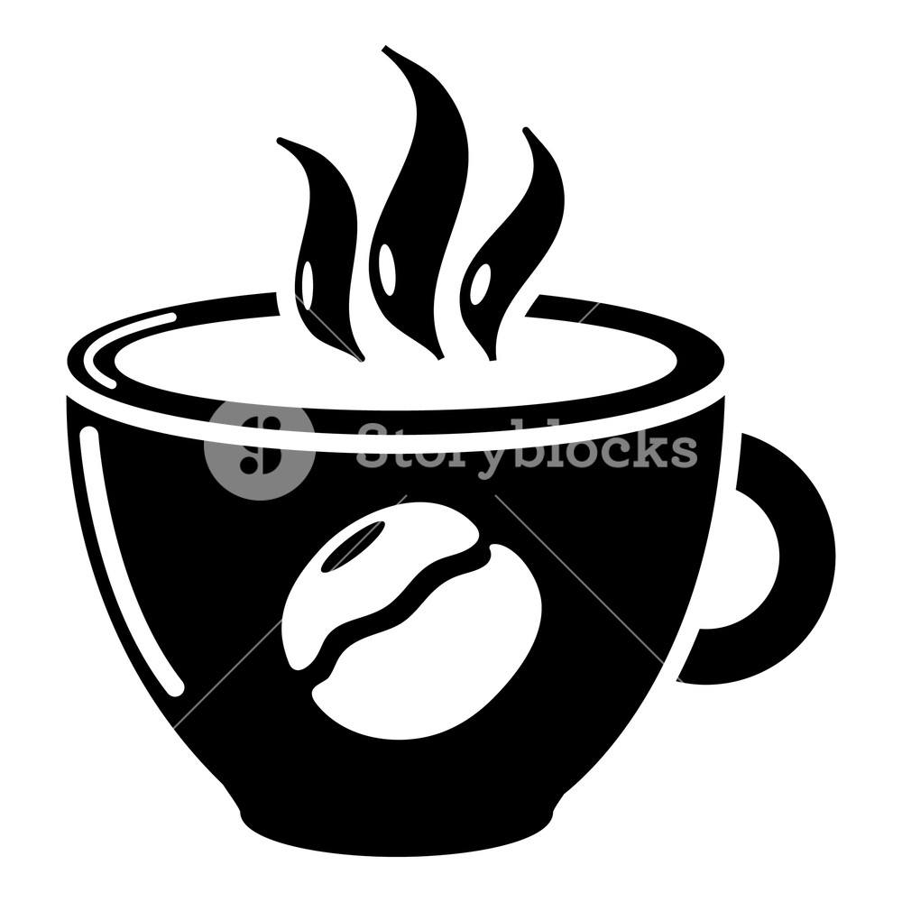 1000x1000 Cup Coffee Icon Simple Illustration Of Cup Coffee Vector Icon