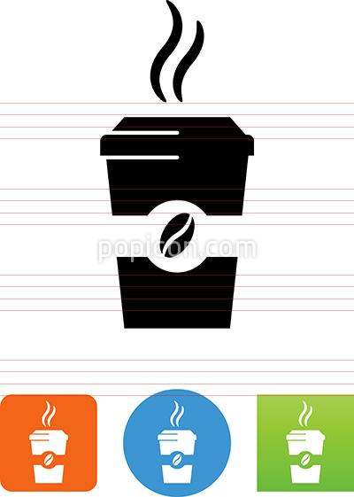 400x561 Paper Cup Of Coffee Icon