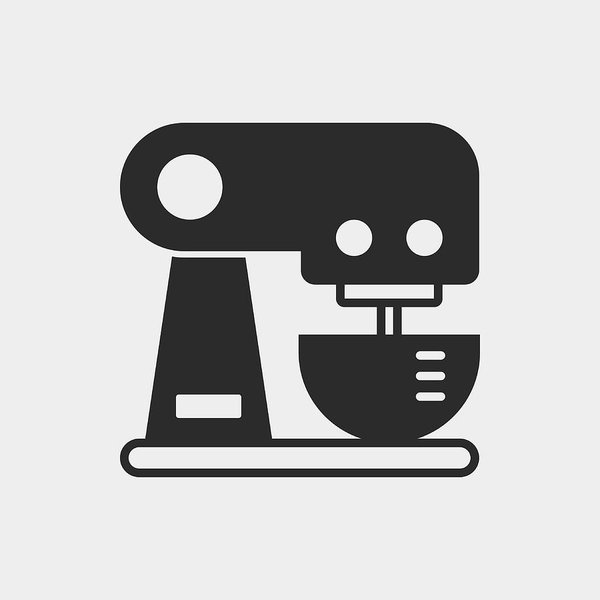 600x600 Coffee Machine Icon Art Print