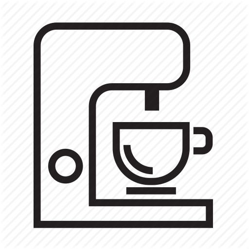 512x512 Cafe, Coffee, Coffee Machine, Coffee Shop, Machine Icon