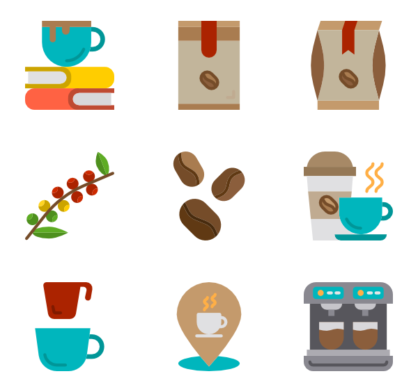 600x564 Coffee Maker Icons