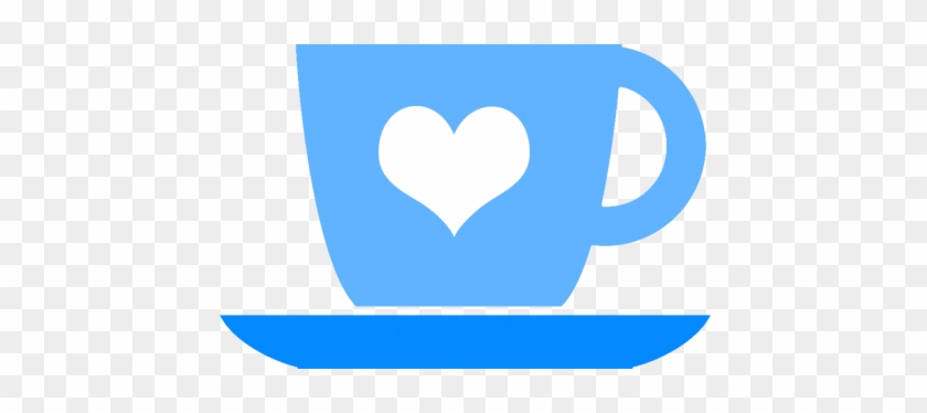 840x374 Coffee Mug Icon With Heart On It