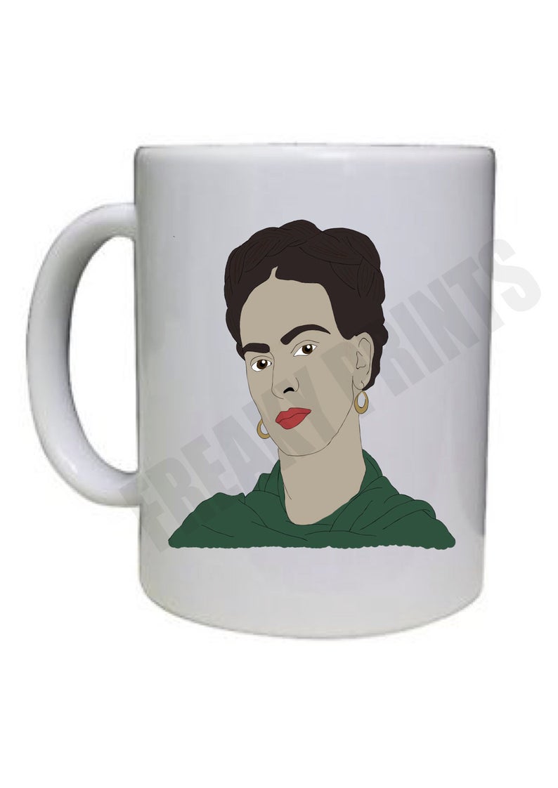 794x1122 Frida Kahlo Coffee Mug Icon Gift Mexican Feminist Etsy