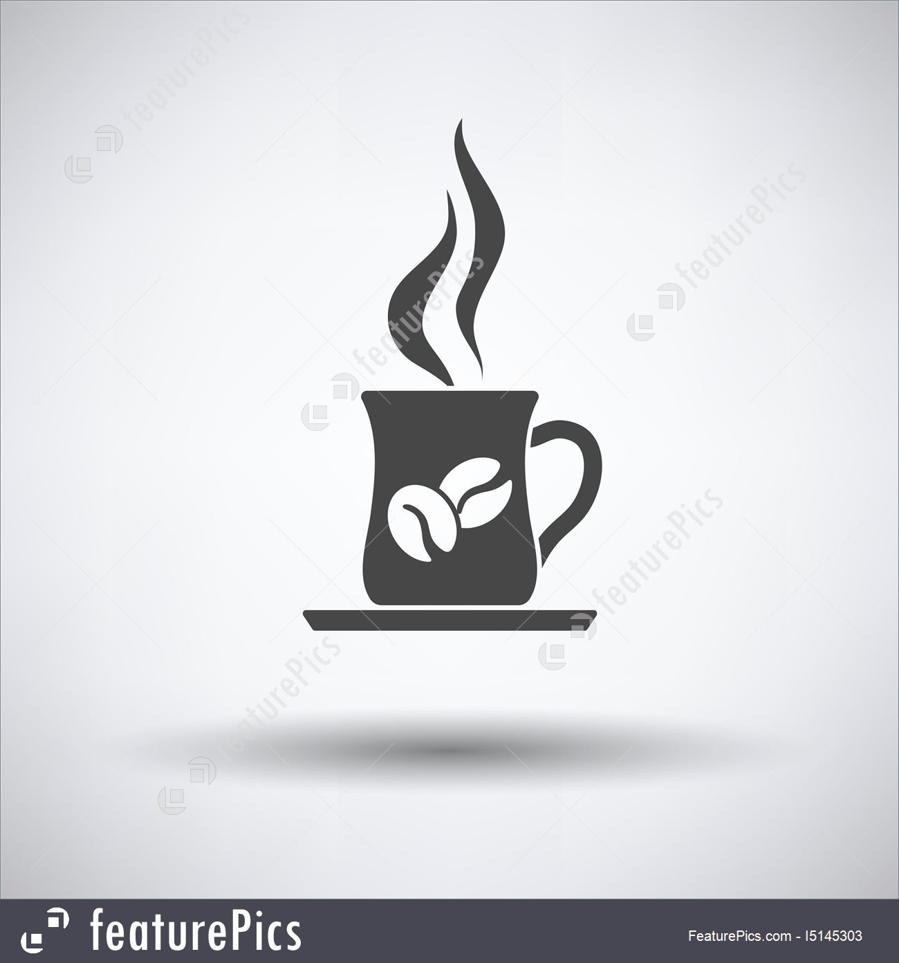 1300x1392 Illustration Of Coffee Cup Icon