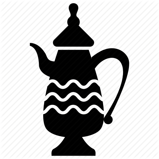 512x512 Arabic Coffee, Arabic Teapot, Coffee Pot, Dallah, Saudi Cuisine Icon