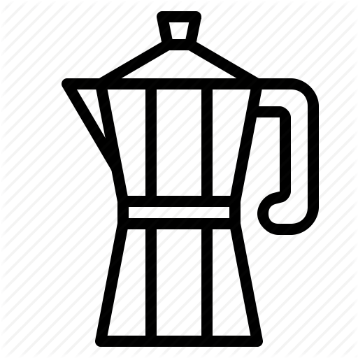512x512 Cafe, Coffee, Moka, Pot Icon