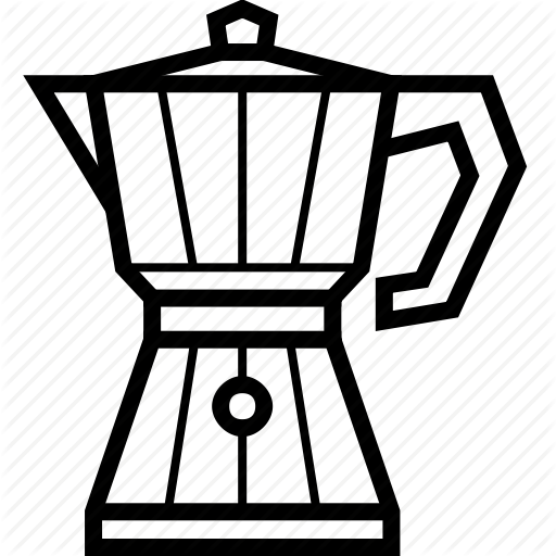 512x512 Coffee, Coffeemaker, Espresso, Ground Coffee, Moka, Moka Pot, Pot Icon