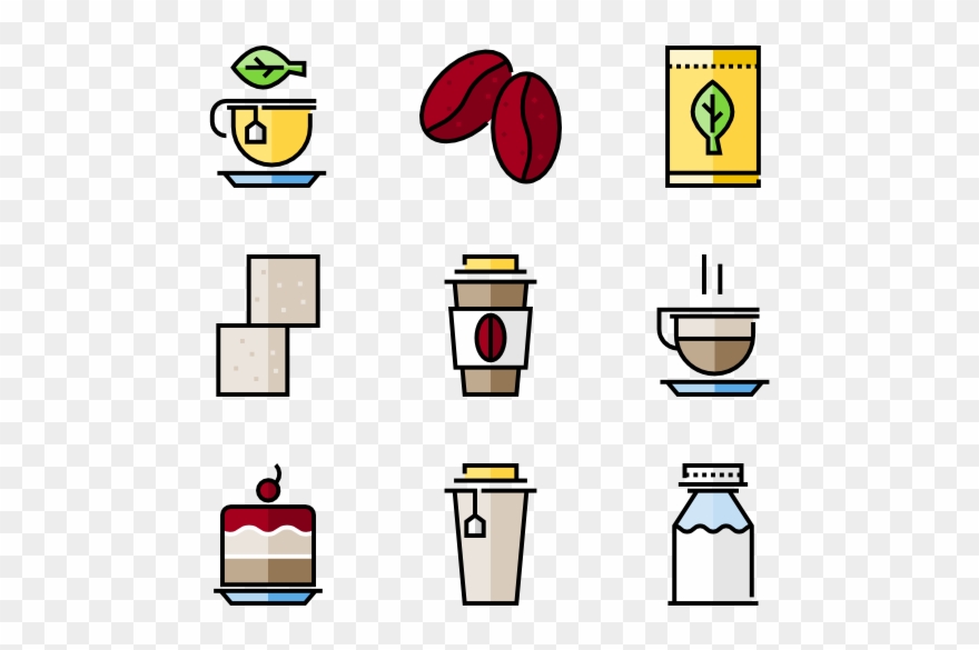 880x585 Coffee Shop Icons Free