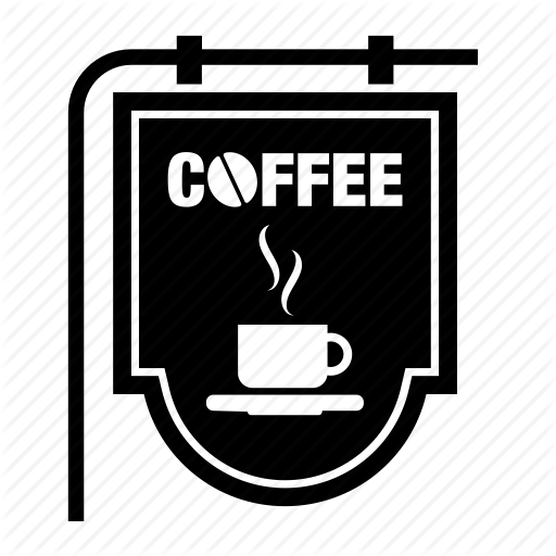 512x512 Cafe, Cafeteria, Coffee, Coffee Shop, Cup, Sign Icon