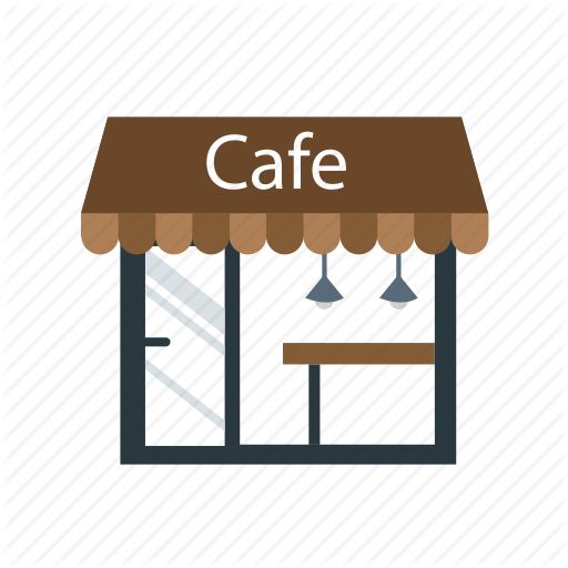512x512 Cafe, Coffee Shop, Restaurant, Shop, Store Icon