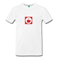 190x190 Coffee Icon Men's Premium T Shirt Spreadshirt