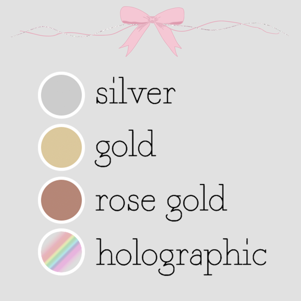 1024x1024 Foiled Coffee Icon Stickers Planning Roses