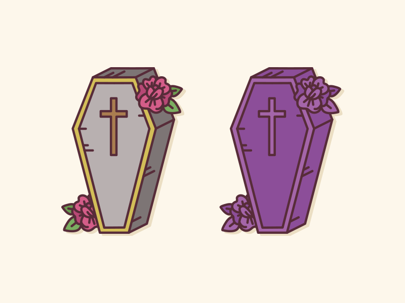800x600 Coffin Tattoo Icon