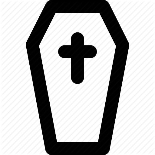 512x512 Casket, Coffin, Death, Funeral, Halloween Icon