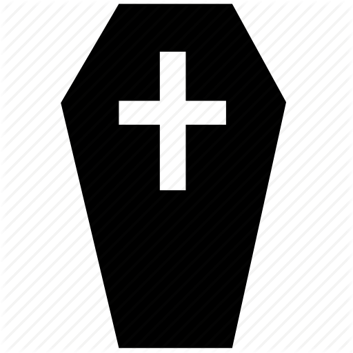 512x512 Coffin, Finish, Result, The End Icon