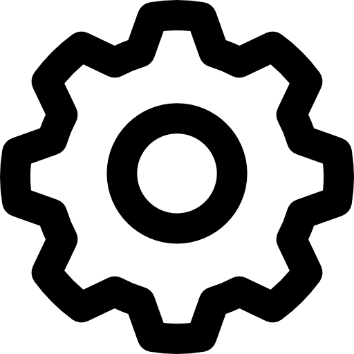 512x512 Settings Cog Icons Free Download