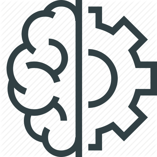 512x512 Brain, Cog, Cogwheel Icon