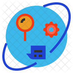 Cognitive Icon Of Flat Style 256x256 Cognitive Icon Of Flat Style