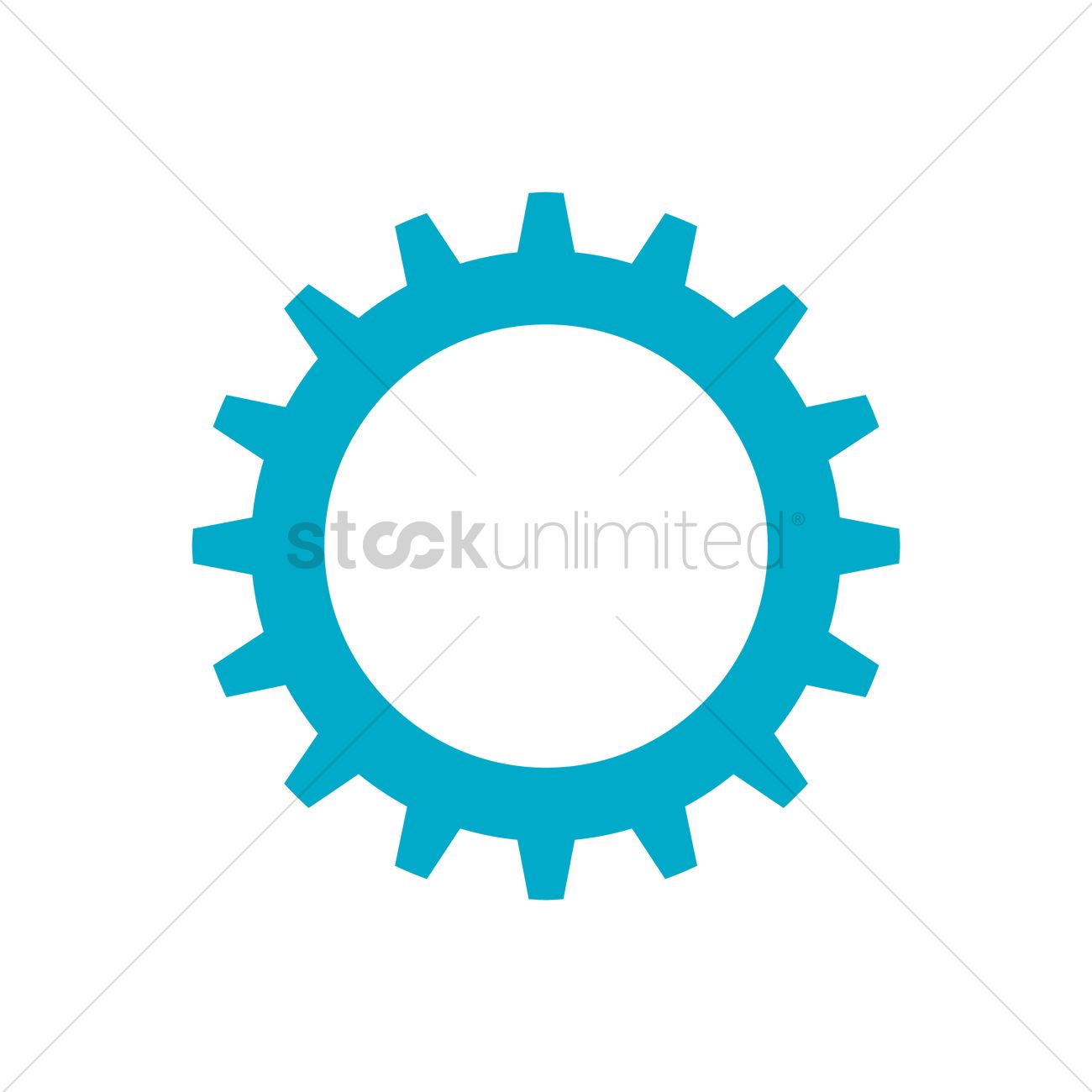 1300x1300 Cogwheel Icon Vector Image