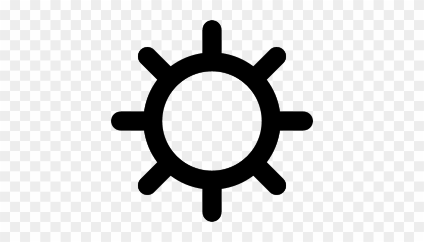 840x480 Sun Weather Symbol Vector