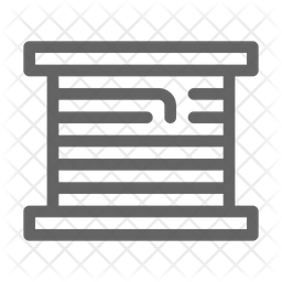 256x256 Coil Icon Of Line Style