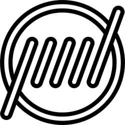 250x250 Vape Coil Icon Sticker