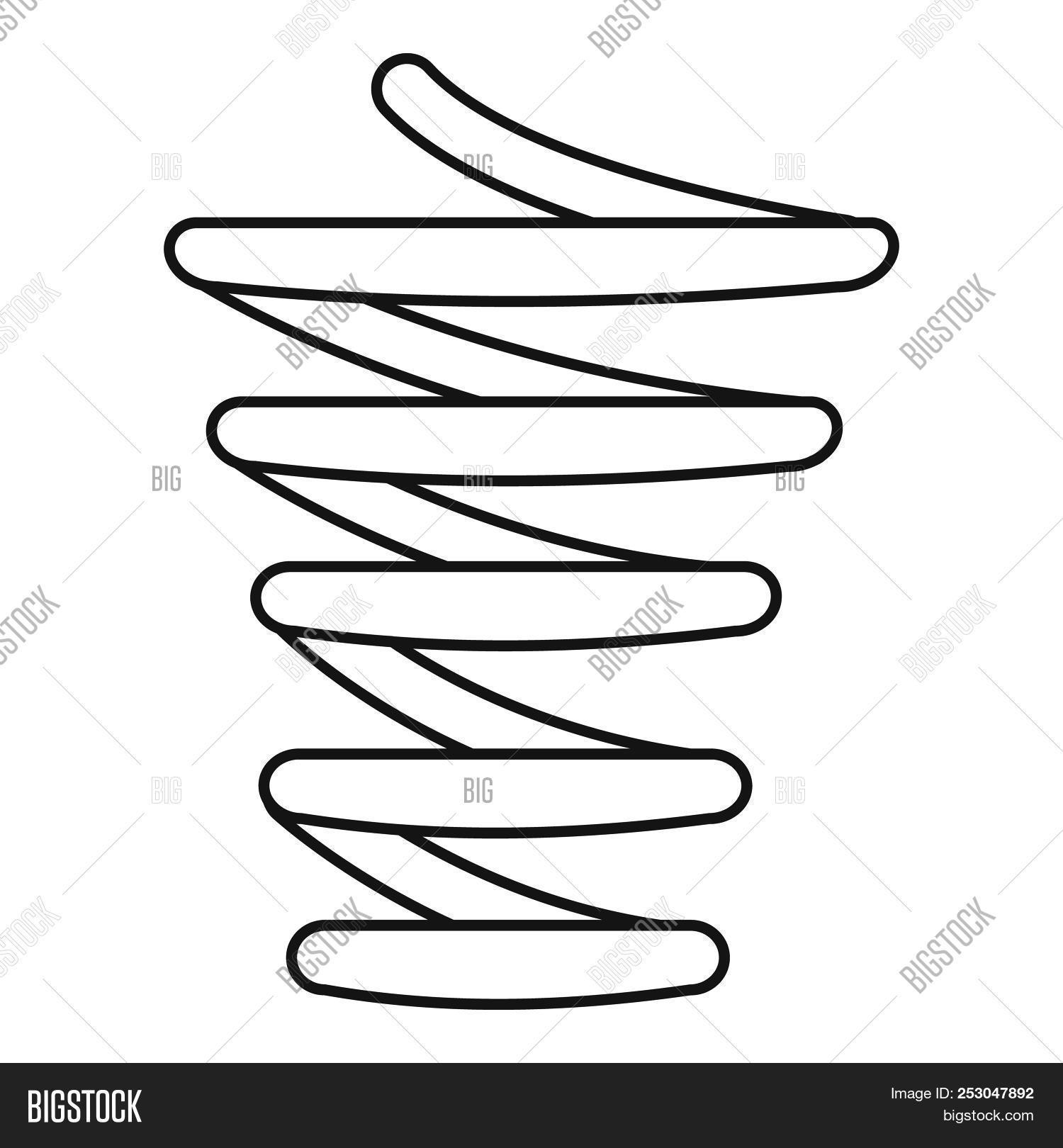 1500x1620 Jump Coil Icon Outline Jump Coil Icon For Web Design Isolated