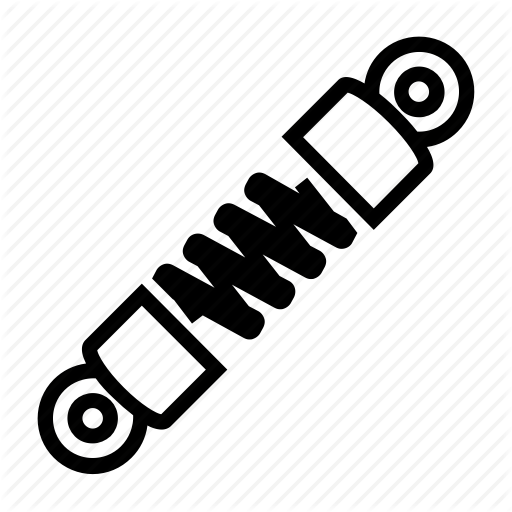 512x512 Absorber, Coil, Damper, Shock, Spring Icon