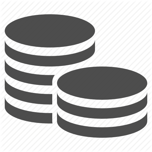512x512 Coin, Coins, Money, Stack, Stacked Icon