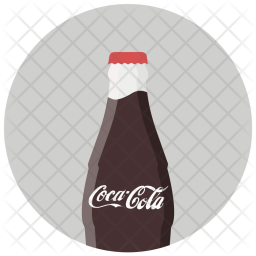 256x256 Coke Icon Of Flat Style