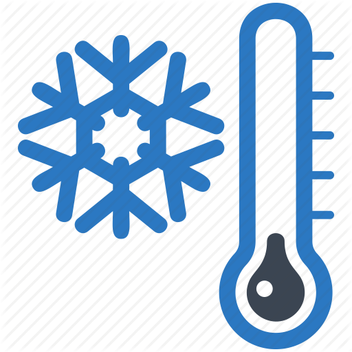 512x512 Cold Day, Snowflake, Thermometer, Winter Icon