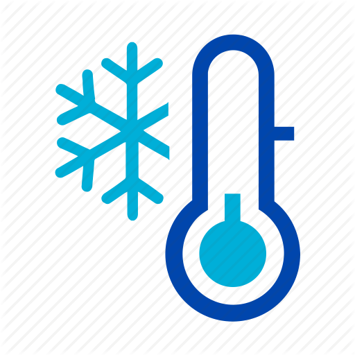512x512 Cold, Freeze, Freezing, Ice, Snow, Thermometer, Winter Icon
