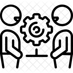 256x256 Collaboration Icon Of Line Style