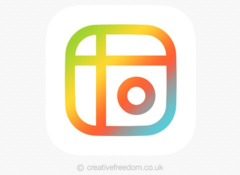 480x350 Ios App Icon For Mixgram's New Photo Collage App