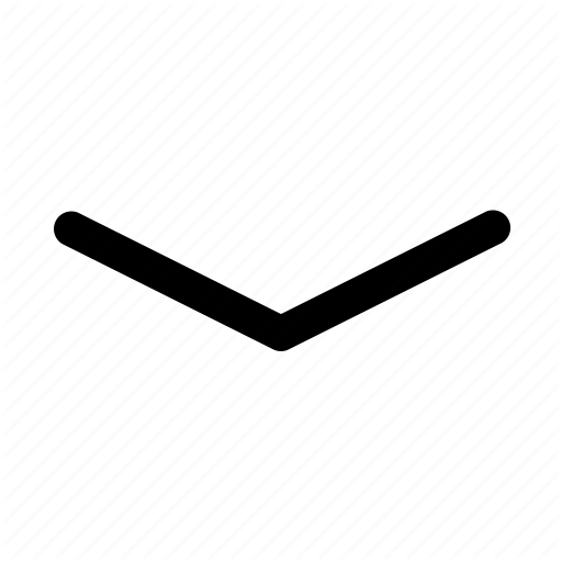 512x512 Arrow, Bottom, Collapse, Down, Down Arrow, Line Menu Icon