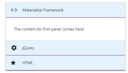 435x249 Examples Of Materialize Collapsible Accordion