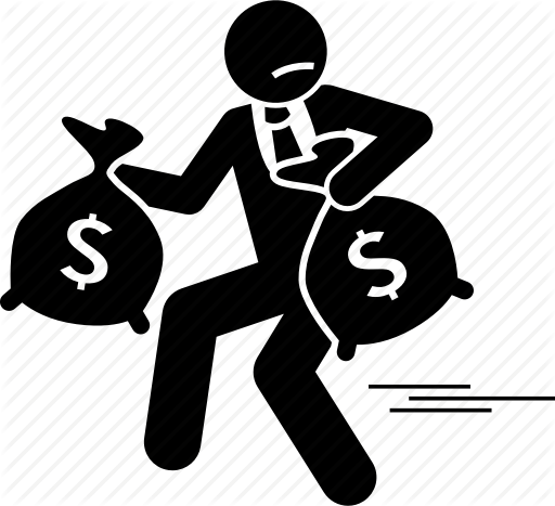 512x467 Crime, Criminal, Embezzlement, Money, Stealing, Swindling, White